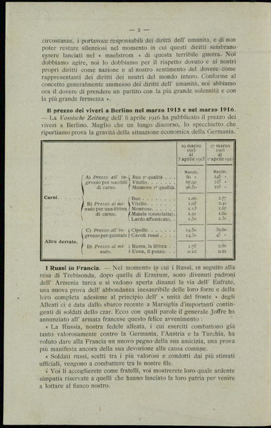 Documenti della guerra : bollettino d'informazioni pubblicato dalla Camera di commercio di Parigi